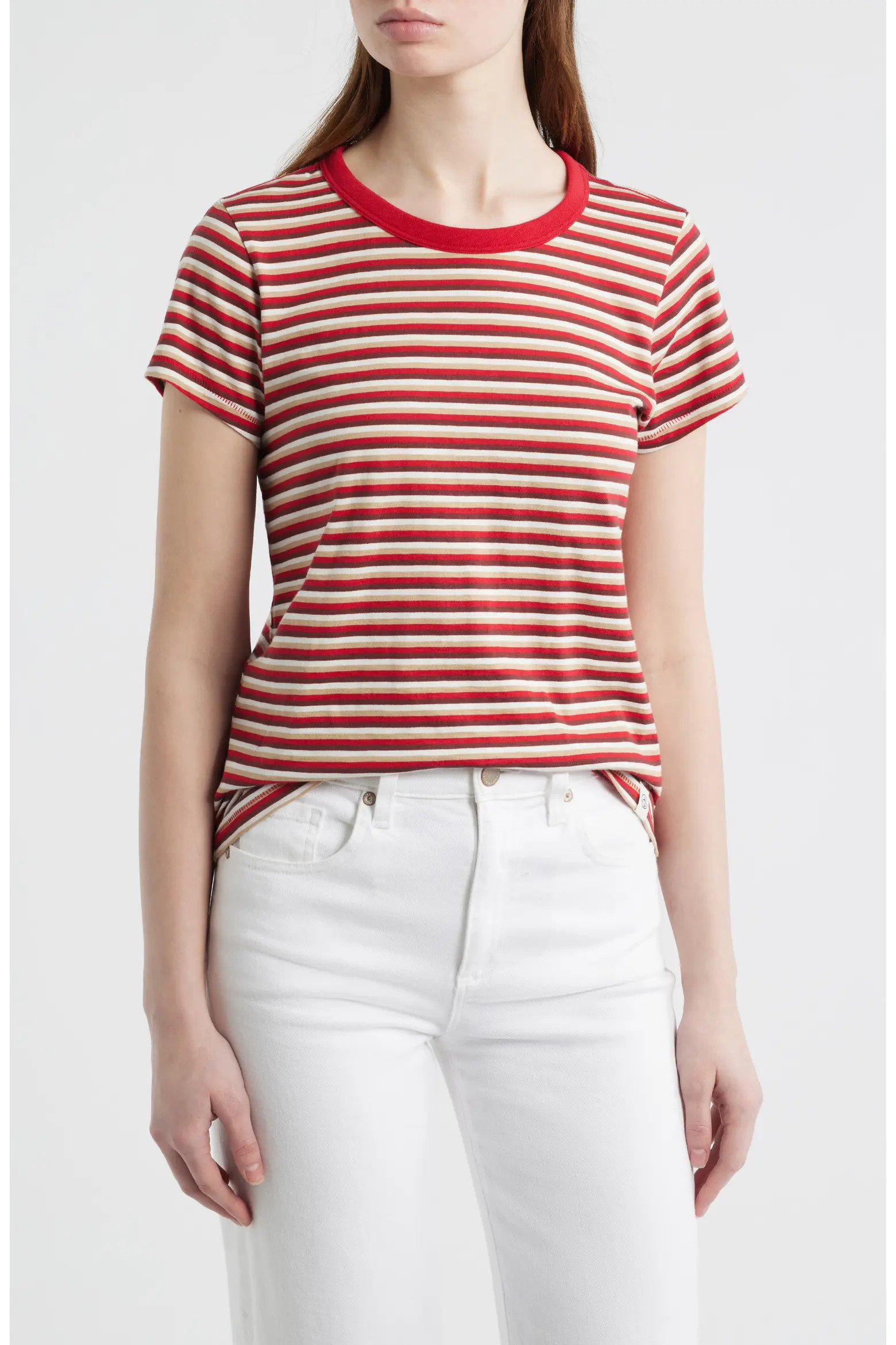 The Slub Stripe T-Shirt (Women) | Nordstrom | Nordstrom