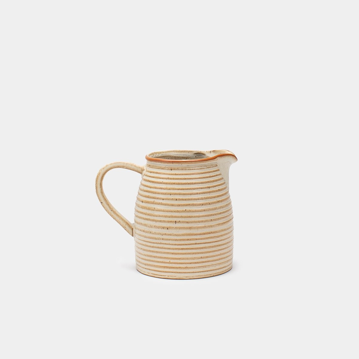 Textured Creamer Matte Grey | Amber Interiors