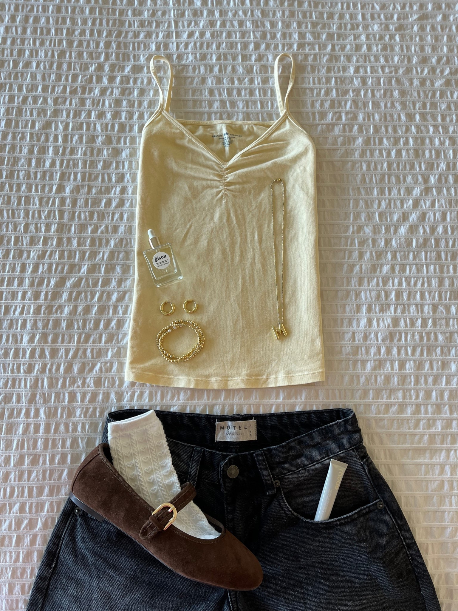 Outfit inspo 💛 shoes are Zara 

#LTKActive #LTKootd #LTKBeauty