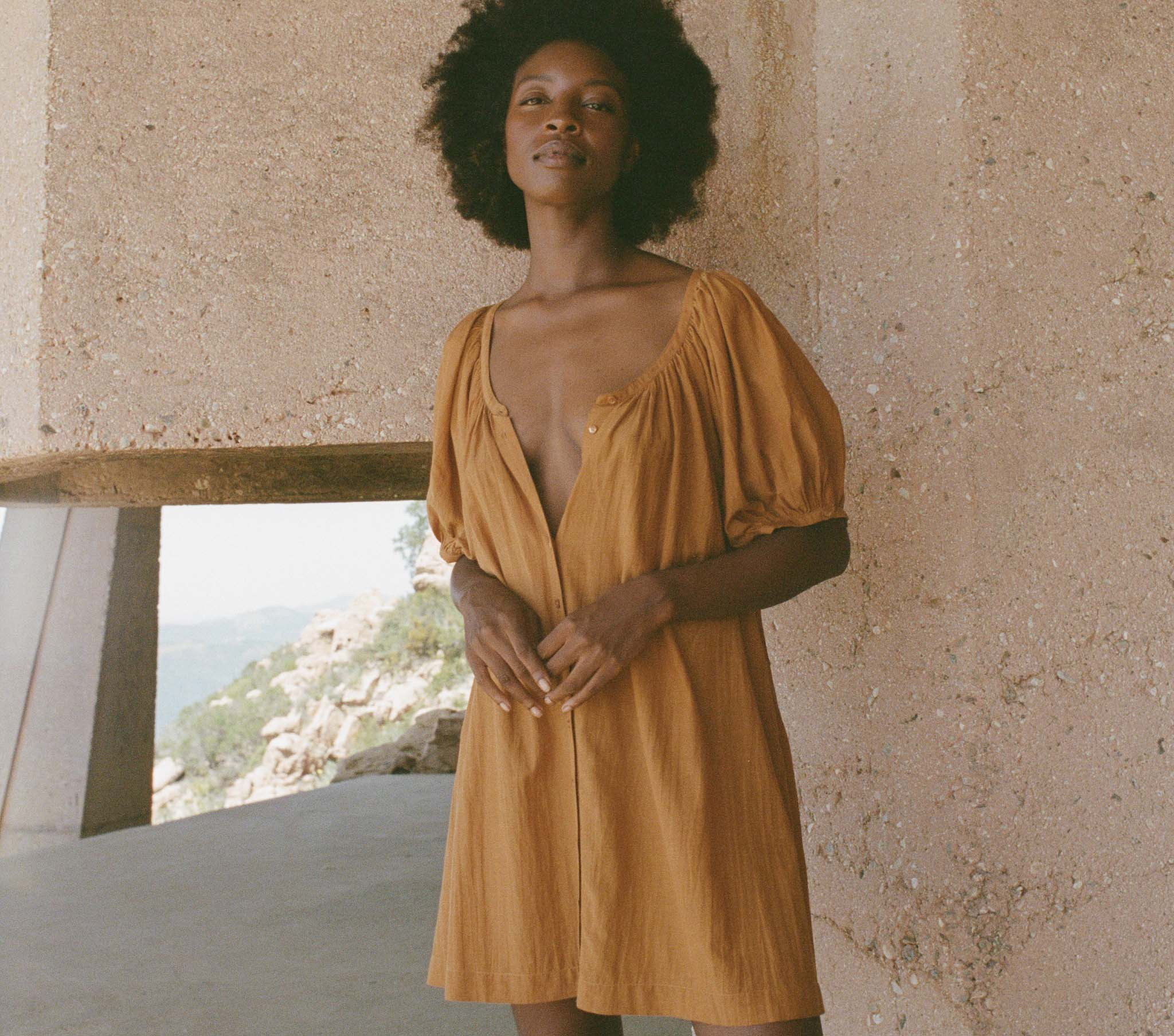 JOSETTE DRESS -- FOXTAIL | DOEN