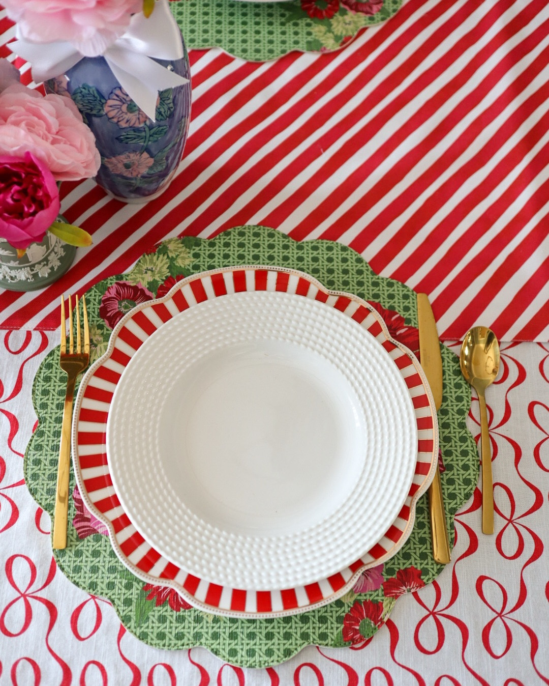 Valentine’s Day table ❤️
They sold out of this print in the sample sale, but I’m loving these @Tuckernuck place mats!

#LTKValentine #LTKHome