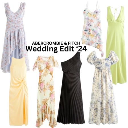 Best Dressed Wedding Guest with dresses from Abercrombie 

#LTKGala #LTKwedding #LTKparties