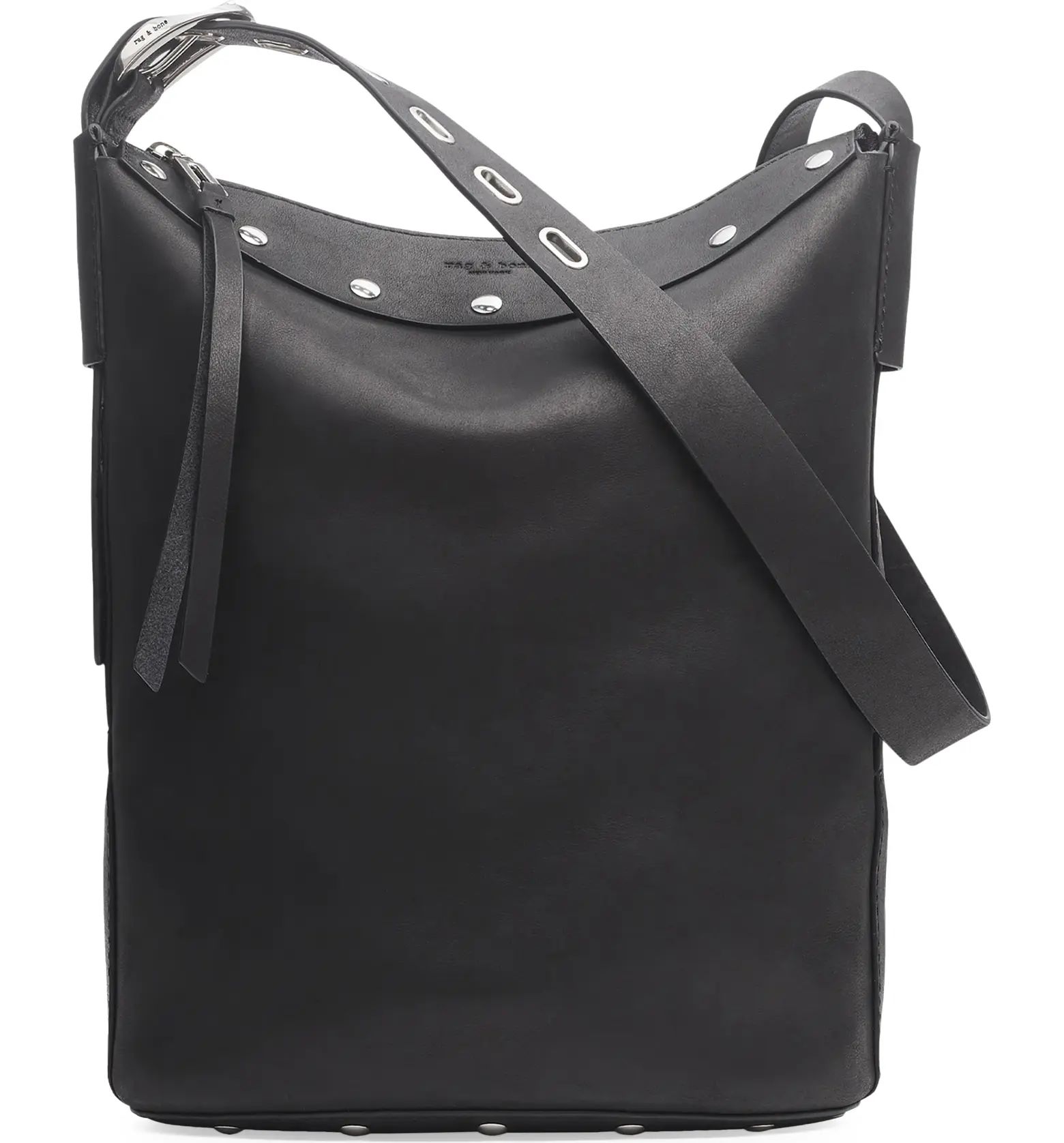 rag & bone Belize Studded Leather Bucket Bag | Nordstrom | Nordstrom