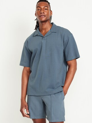 Loose Fit Heavyweight Twill Polo | Old Navy (US)