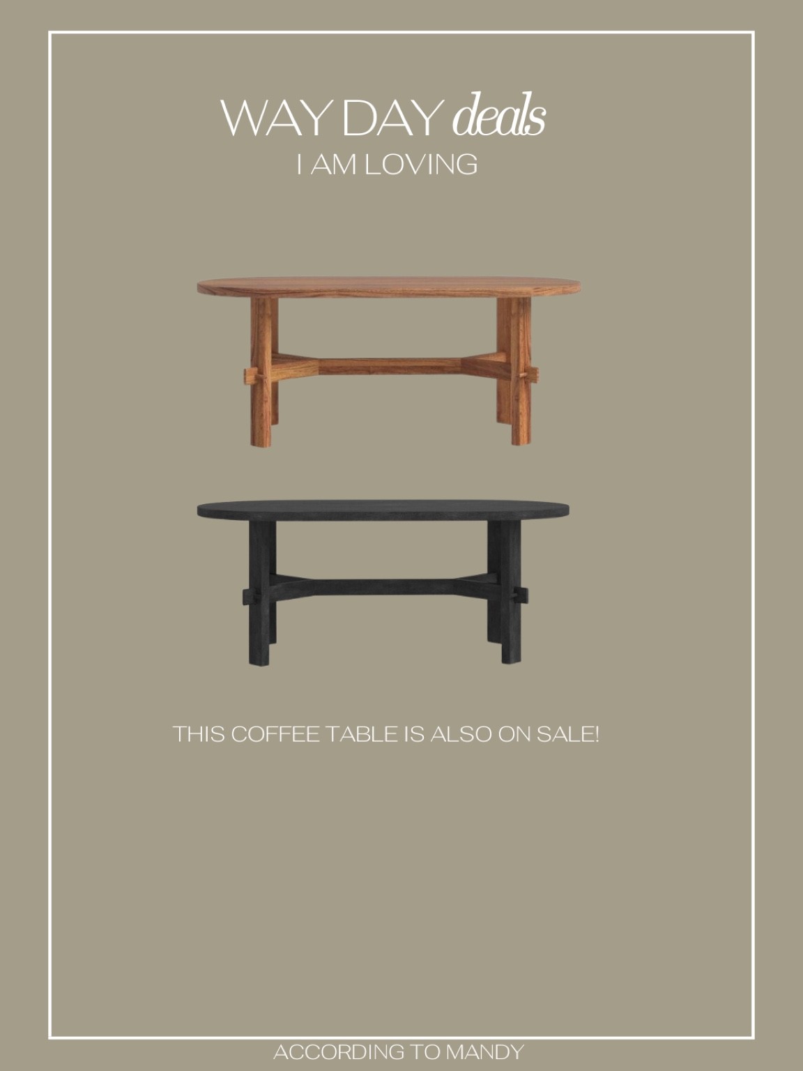 Wayday deals
Coffee table
Wayfair sage

#LTKhome #LTKsalealert