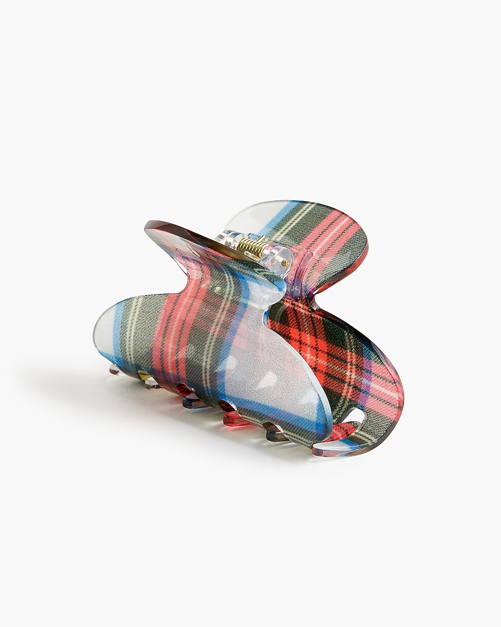 Tartan claw clip | J.Crew Factory