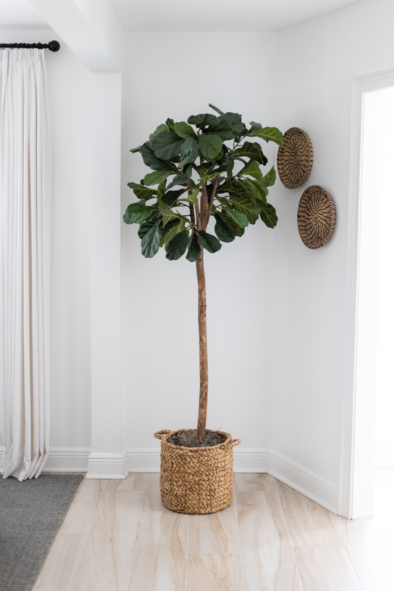 I’ve had this fiddle leaf fig plant for a few years and so many think it’s real but it’s faux! Tall and looks so realistic!

#LTKHome