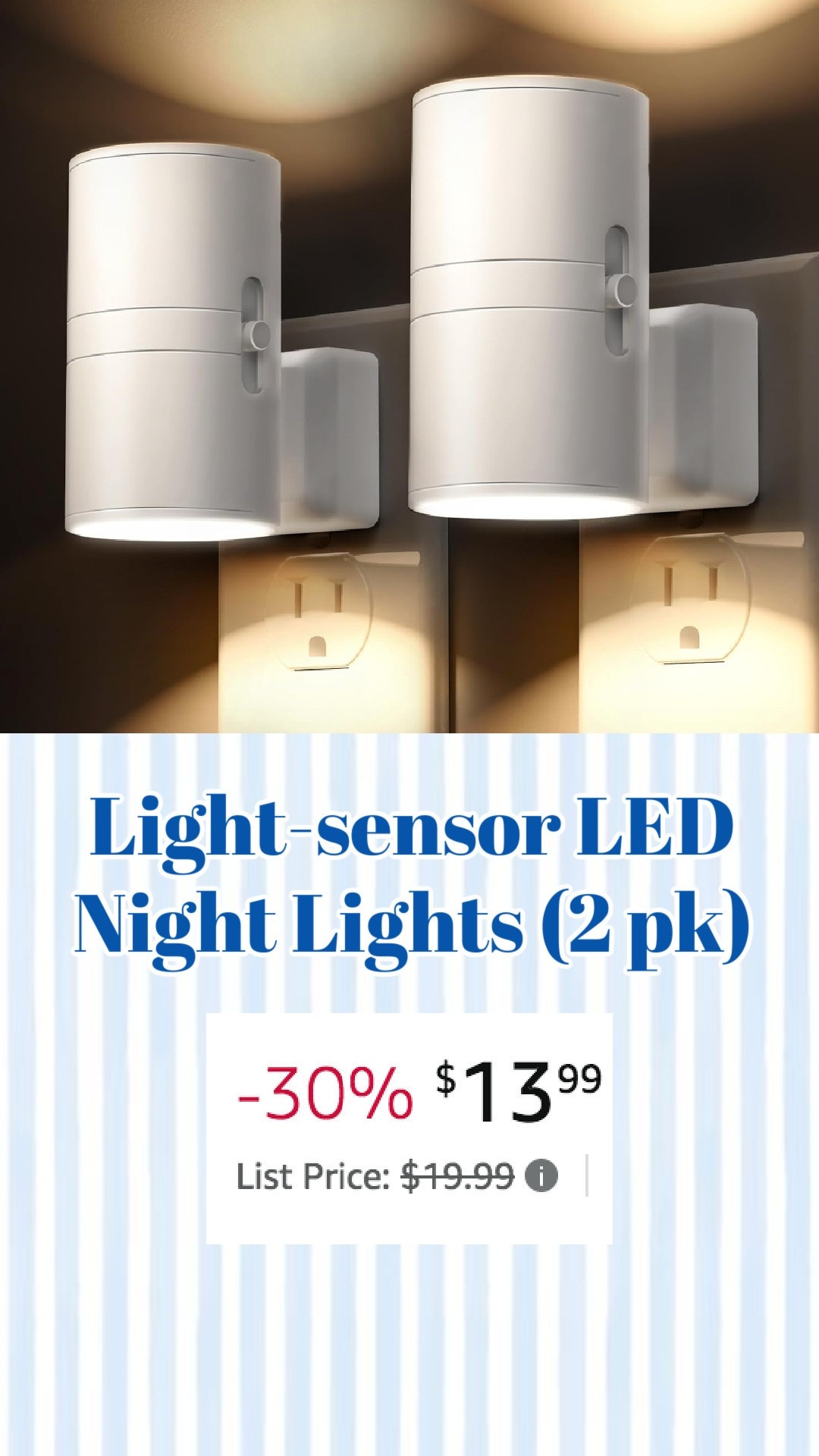 Early prime day deals!

We have these night lights and love them! When you turn the lights off, they automatically come on. They are so nice to have with kids!

Amazon finds, Amazon prime day, night lights

#LTKmomlife #LTKSaleAlert #LTKHome
