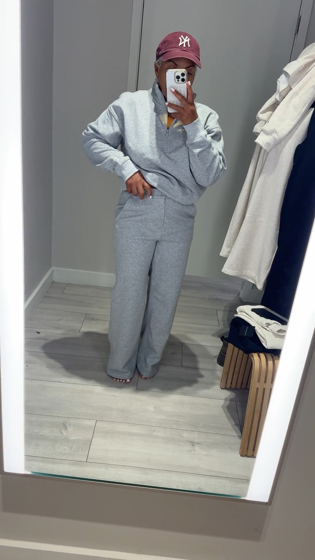 Do you see these sweat pant trousers! Fabletics has some very versatile fleece pants and hoodies 

5’2 | 150 lbs | wearing Small in pant | Medium in top 

#LTKgrwm #LTKdayinmylife #LTKootd