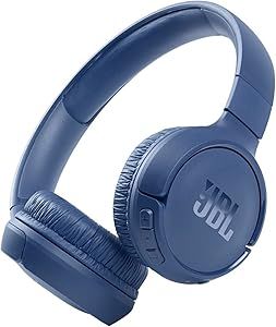 JBL Tune 510BT: Wireless On-Ear Headphones with Purebass Sound - Blue | Amazon (US)