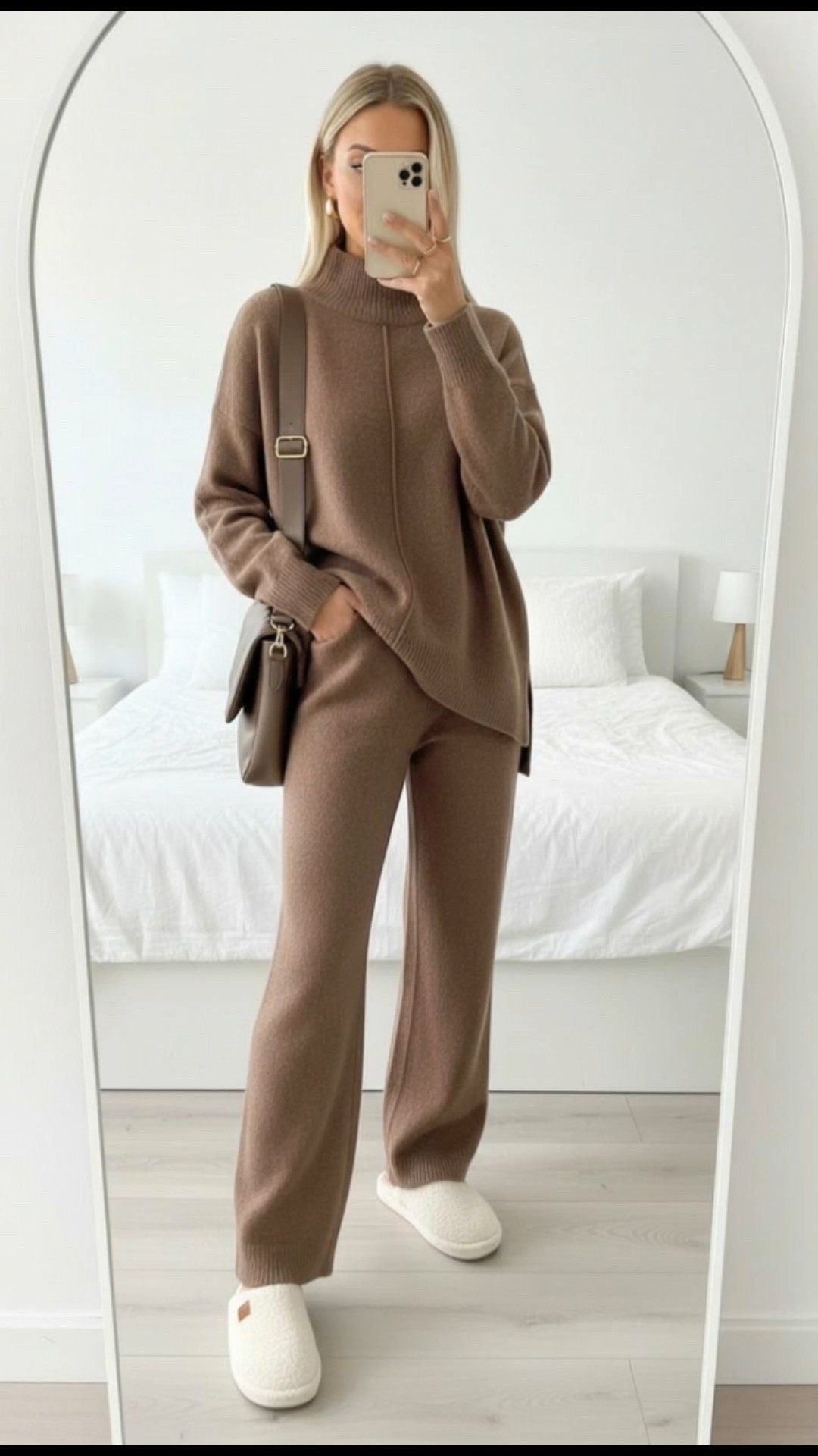 ✨ The soft set you’ll live in all season ✨
If you love looking put together while feeling like you never left the couch… this outfit is your new best friend. The fit is relaxed, the knit is buttery soft, and the matching set makes it look effortlessly elevated with zero effort. Pair it with comfy slippers for home or swap for sneakers to head out the door.
Trust me — this one’s a SAVE ✔️ because you’ll reach for it on repeat. Lounge wear, pajamas 
Linking everything on LTK! 🤎🛍️

#LTKGiftGuide #LTKHoliday #LTKCyberWeek