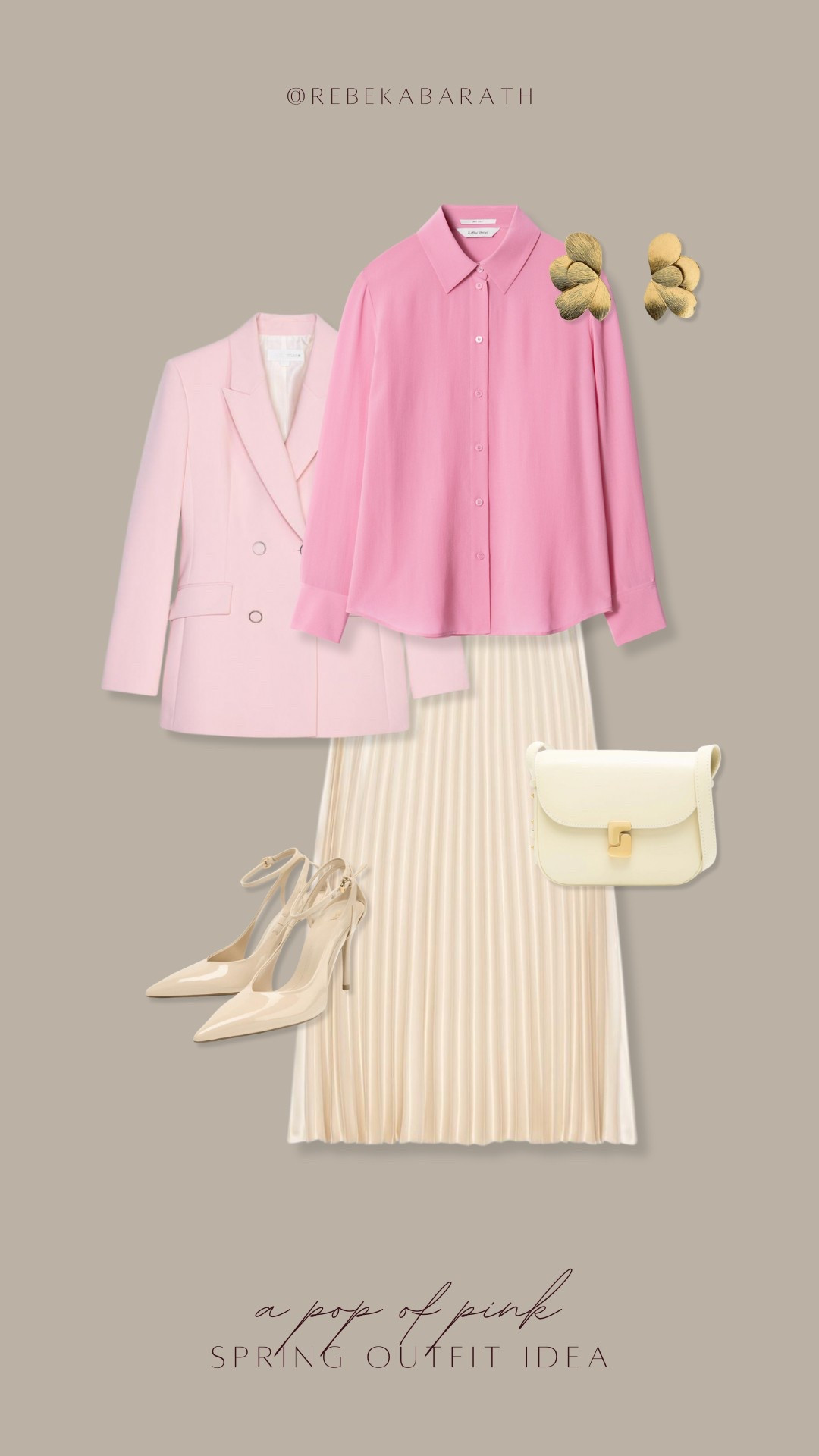 a pop of pink // spring outfit idea

workwear ideas | styling skirts | styling pink | pink blazer | office fashion | officewear

#LTKShoeCrush #LTKWorkwear #LTKStyleTip