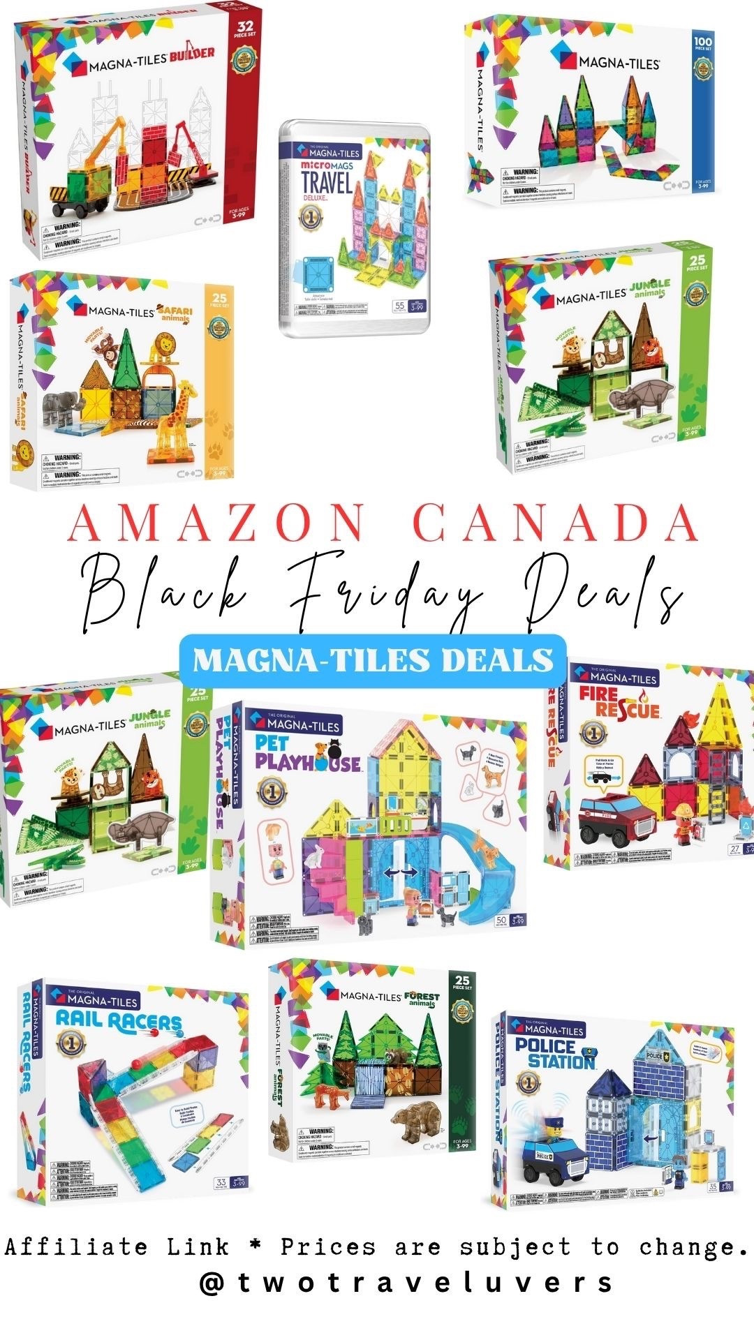 I cannot tell you how much our 3 year old plays with his magnatiles, we got him his first set on his 2nd birthday and he’s turning 4 soon! A toy that will you a couple of years is always a YES for us!

#magnatiles #blackfridaydeals #blackfriday #amazonfinds #amazoncanada #momlife #momtips #canadianmom #toronto #torontomoms 

#LTKgiftguide #LTKcanada #LTKkids