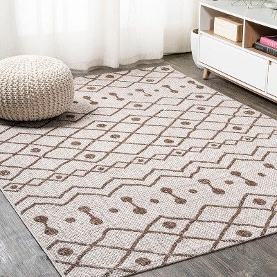 Nokat Modern Bohemian Inspired Indoor/Outdoor Area Rug - JONATHAN Y | Target