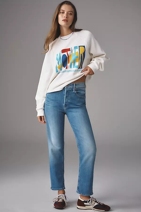 The Tomcat Ankle High-Rise Straight-Leg Jeans | Anthropologie (US)