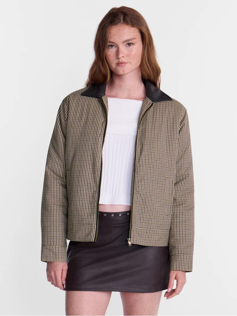 No Boundaries Workwear Jacket, Women's XXS-XXL | Walmart (US)