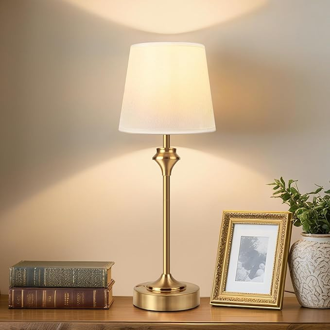 Portables Cordless Table Lamp,Battery Operated Lamp,5200mAh Bedside Table Lamp with Warm White,3 ... | Amazon (US)