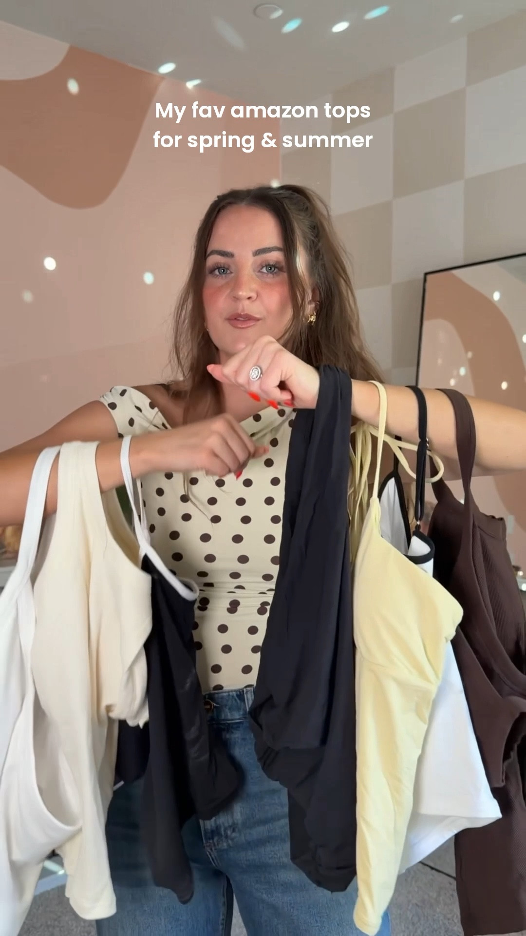 Wearing size small in all tops!

#LTKgrwm #LTKootd #LTKTall