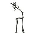 Large Metal Deer Tabletop Decoration, Black, 15.5", by Holiday Time - Walmart.com | Walmart (US)