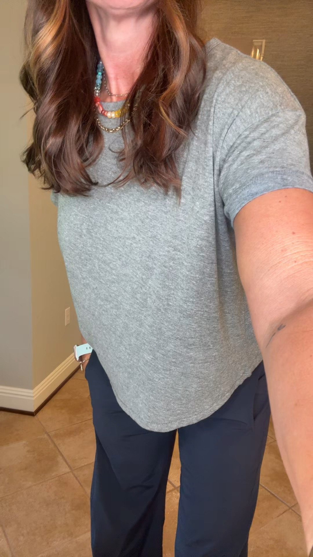 When @ShopRUTI drops new colors in your favorite pants, you have to get Deap Sea (navy). Wear them dressed up or down, l promise they'll be your most reached for pants. Elastic waist with a slight barrel. #ad #sponsored @Ruti

#LTKmomlife #LTKSaleAlert #LTKTravel