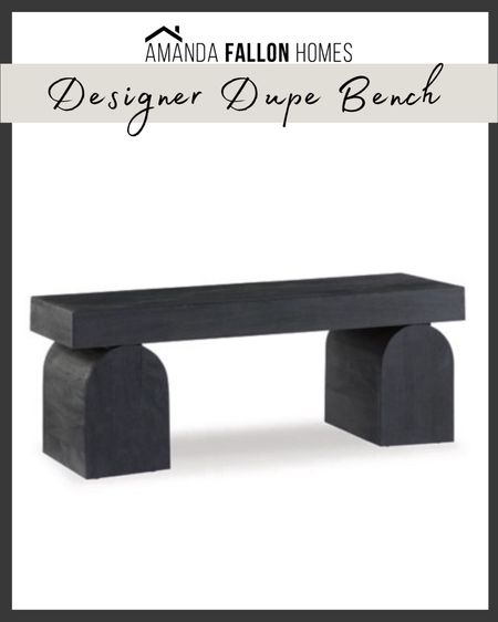 Gorgeous designer dupe bench! A fraction of the price of an almost identical bench! Perfect at the door of a bed or in an entryway! 

#ashleyhome #ashley #bench 

#LTKMostLoved #LTKhome