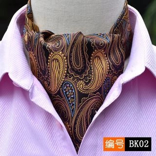 Patterned Ascot Tie | YesStyle Global