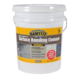 DAMTITE 50 lbs. Fiberwall Surface Bonding Cement in Gray 04852 - The Home Depot | The Home Depot