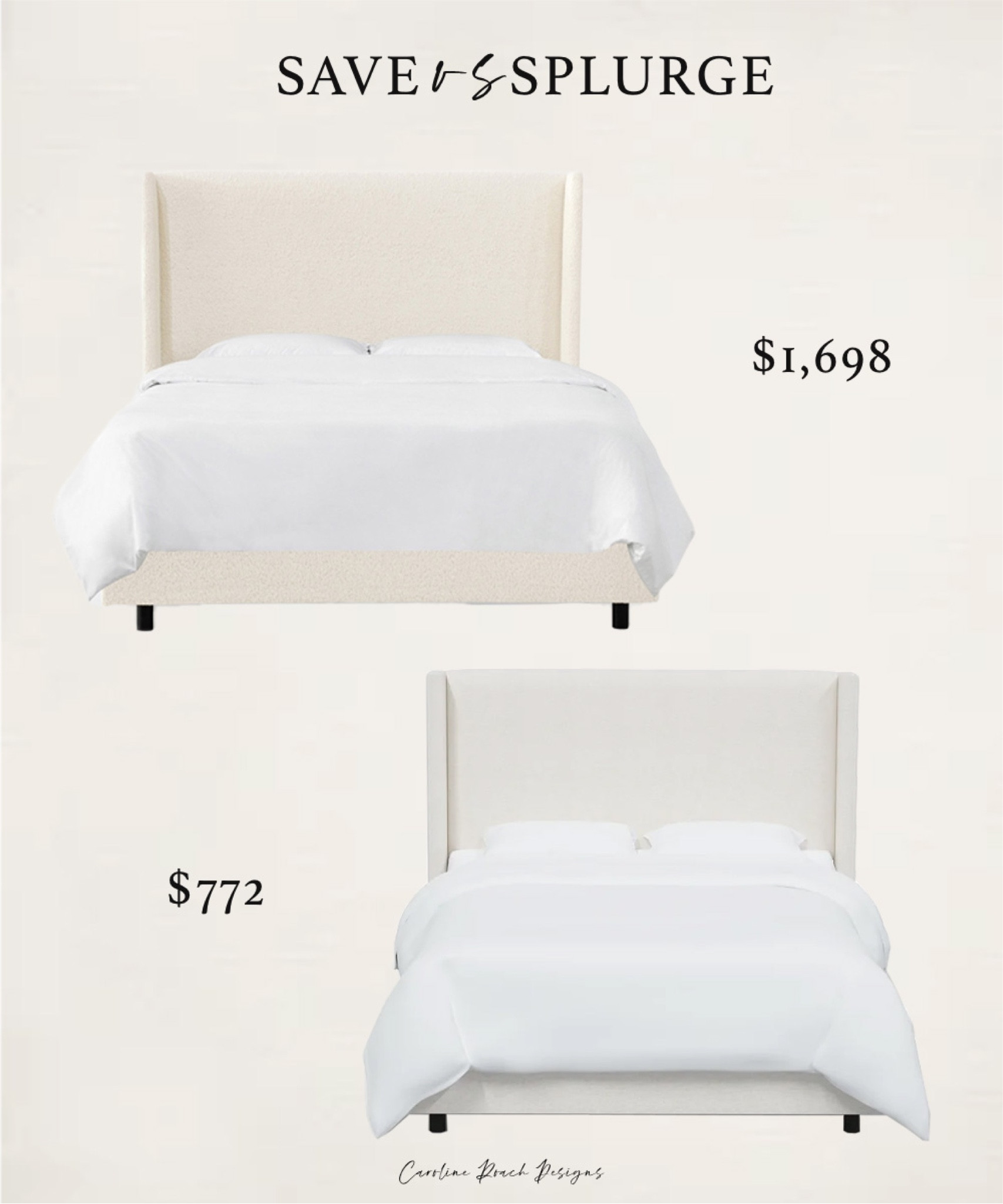 Save vs splurge upholstered bed
Lulu & Georgia
King Bed
Joss and main
Wayfair


#LTKsalealert #LTKhome #LTKSale