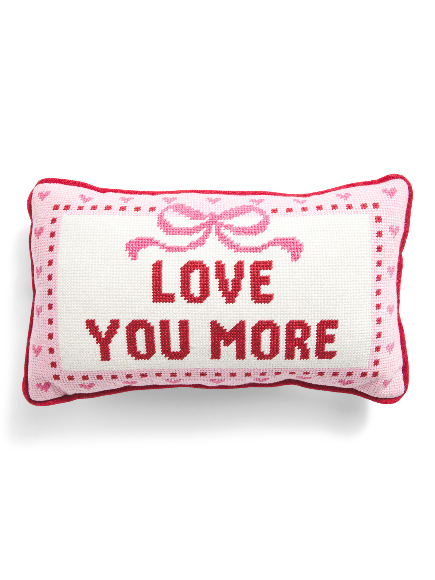 9x15 Love You More Needlepoint Pillow | Throw Pillows | Marshalls | Marshalls