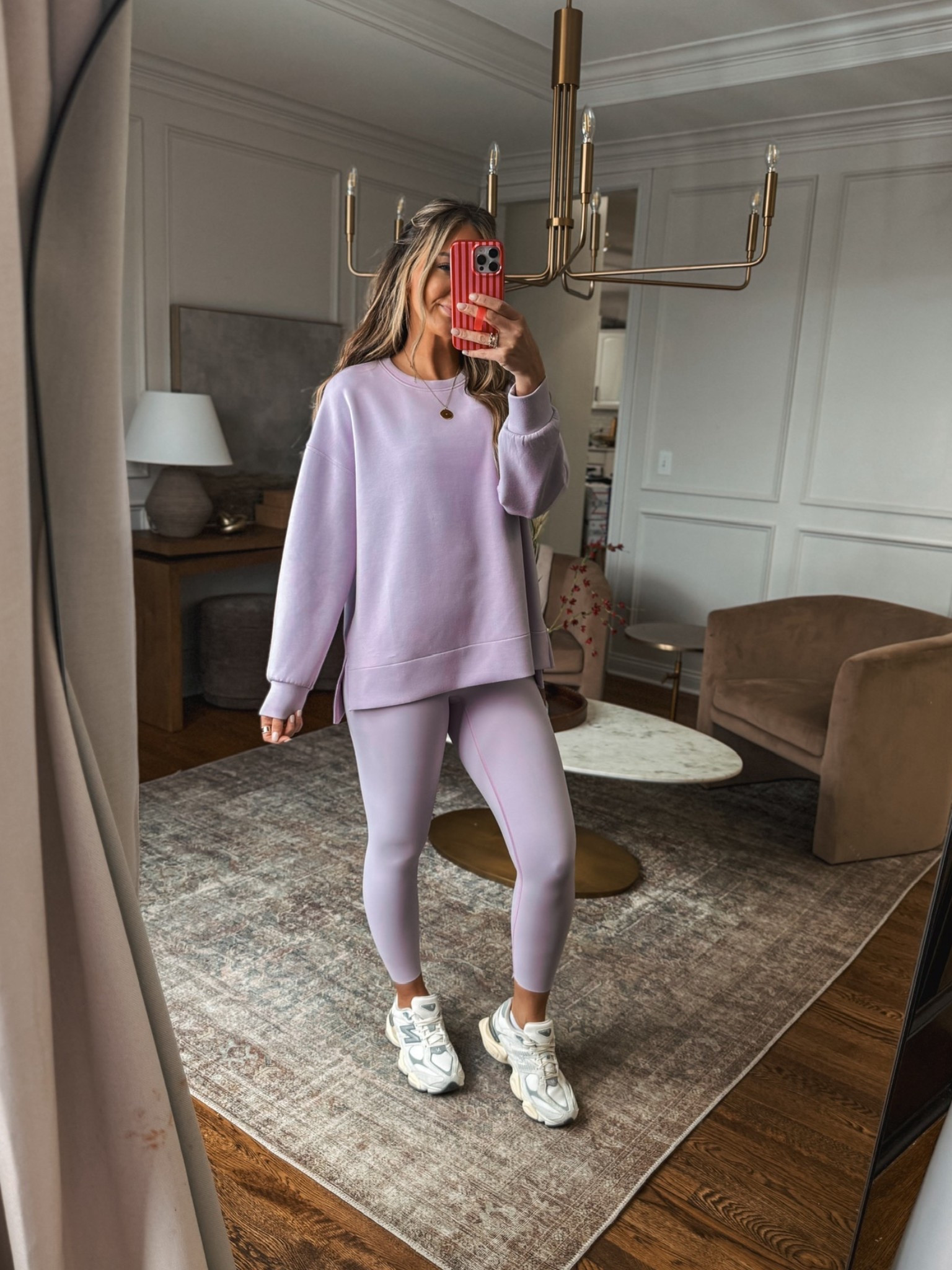 Spanx spring set on sale! This color🤩 the leggings has great compression. I sized up on the pullover for an oversized fit 



#LTKActive #LTKSpringSale #LTKootd