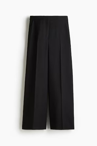 H & M - Weite elegante Hose - Schwarz - Damen | H&M (DE, AT, CH, NL, FI)