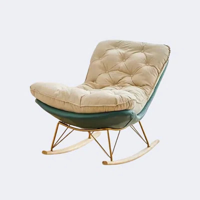 Nordic cloth rocking chair simple modern | Wayfair North America