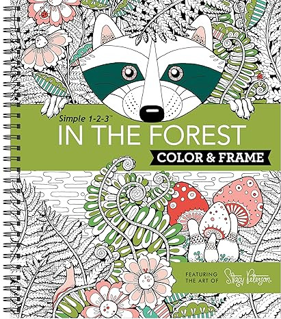 Color & Frame - In the Forest (Adult Coloring Book) | Amazon (US)