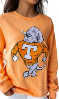 Gameday Social Women's Tennessee Volunteers Sherbert Mascot Crewneck Sweatshirt  Write a Review | DICK'S Sporting Goods