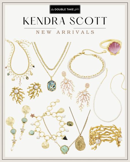 Kendra Scott new arrivals! Loving all the the ocean themed items! 