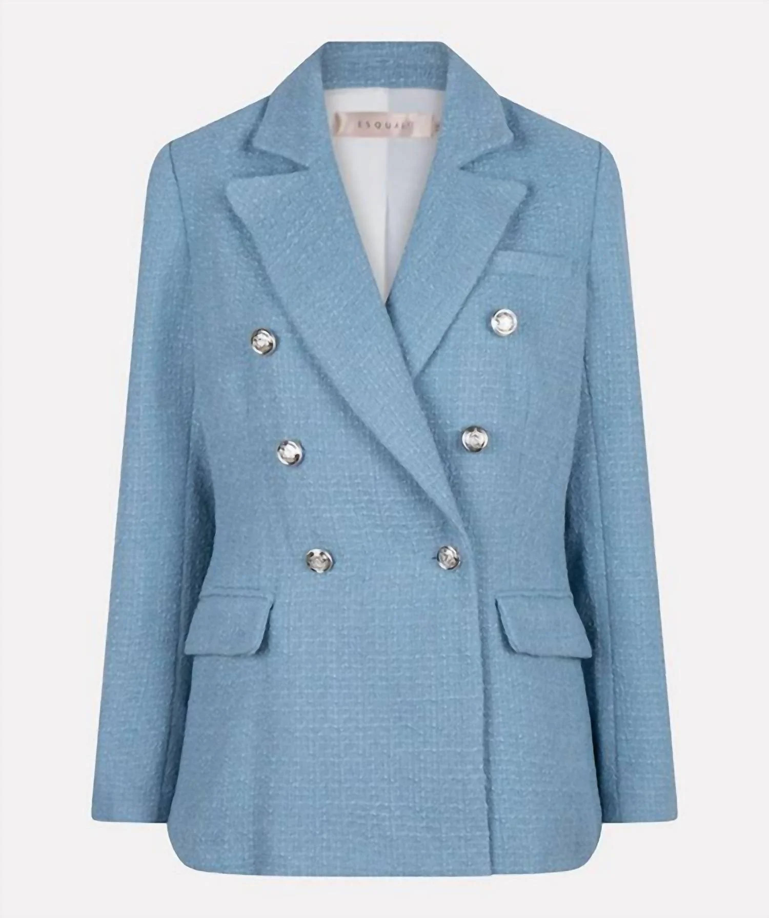 Women's Babette Boucle Blazer In Blue | Shop Simon