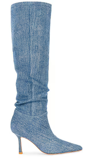 Denim Boot in Indigo Blue | Revolve Clothing (Global)