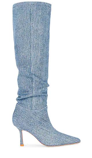Denim Boot in Indigo Blue | Revolve Clothing (Global)