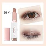 Beauty New Gradient Two-Color Eye Shadow Stick Shimmer Palette Eye Cream Pen (C) | Amazon (US)