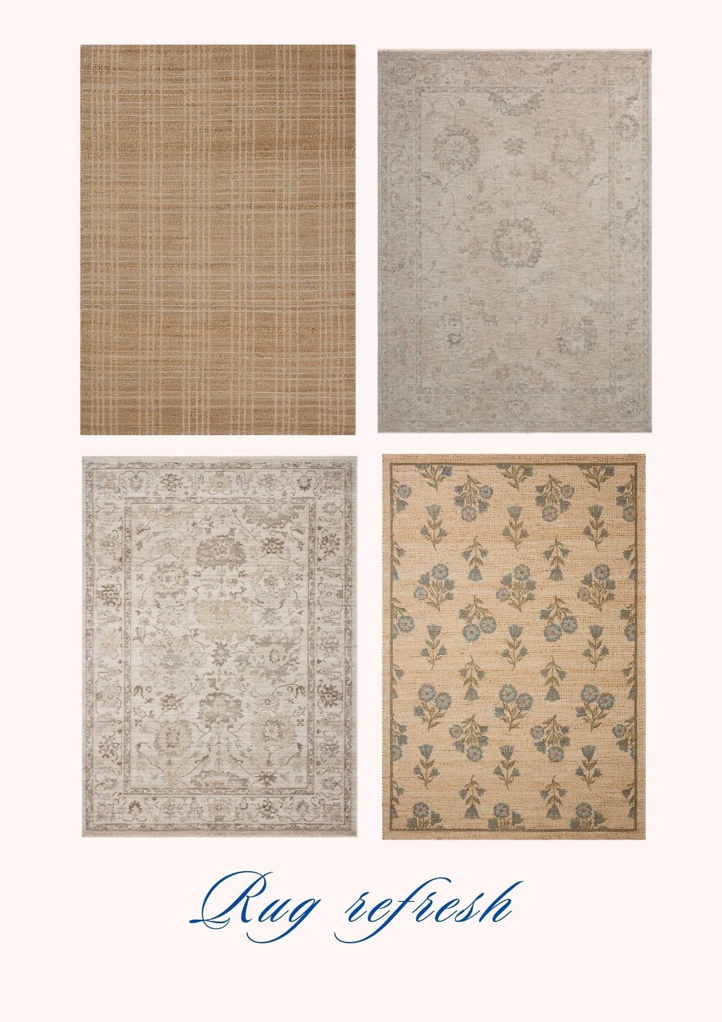 Amazon Big Spring Sale ON NOW until March 31! Shop TONS of sale items for any area of your life.
I'm linking some of my absolutely favorite sale items.
A new rug is a perfect way to freshen up a space for a new season and bring a little spring into your home! 

#amazon #amazonhome #bigspringsale #amazonsale #amazonfinds #ad #founditonamazon @amazon

#LTKHome #LTKSaleAlert #LTKSeasonal