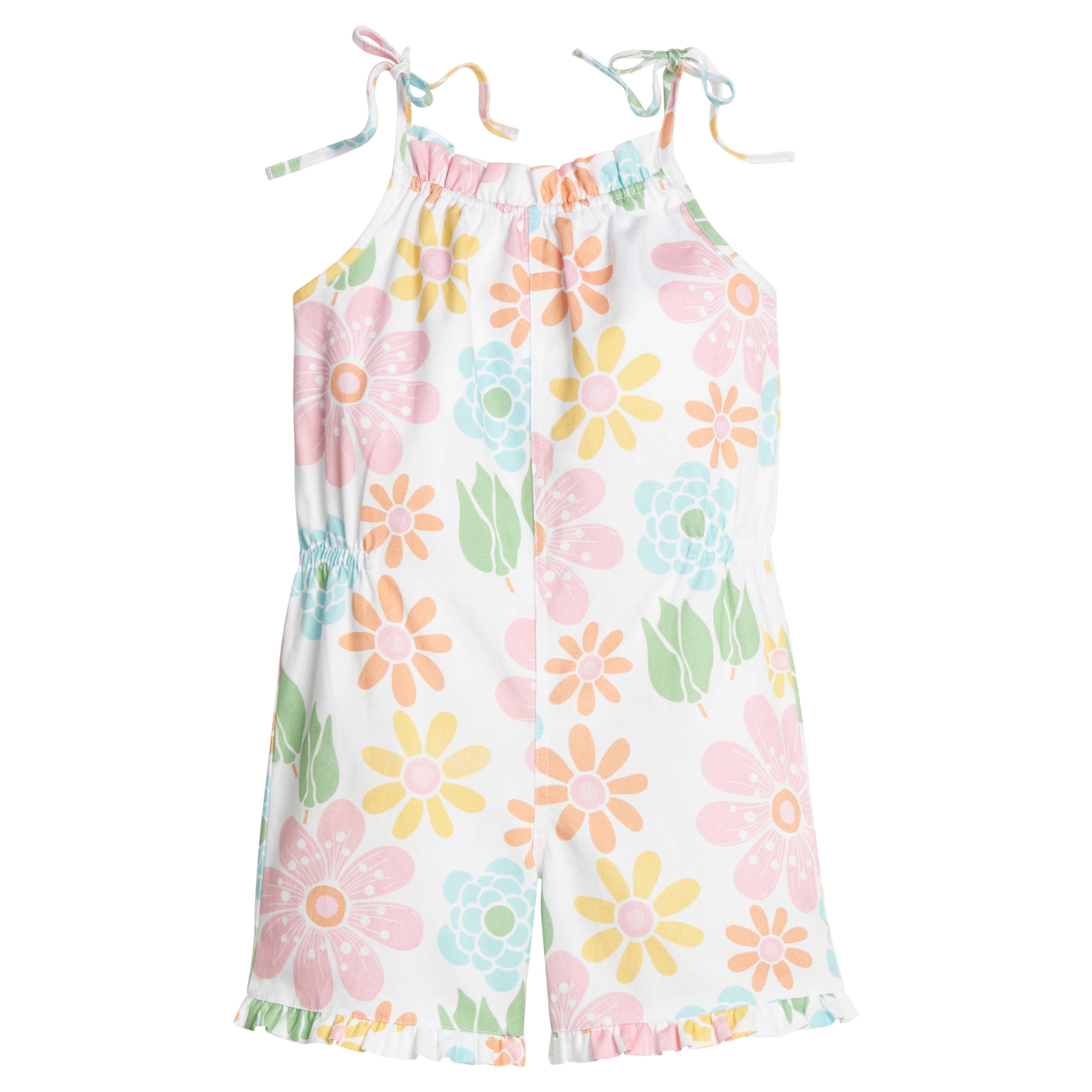 Girls Mimi Romper in Retro Floral | Little English