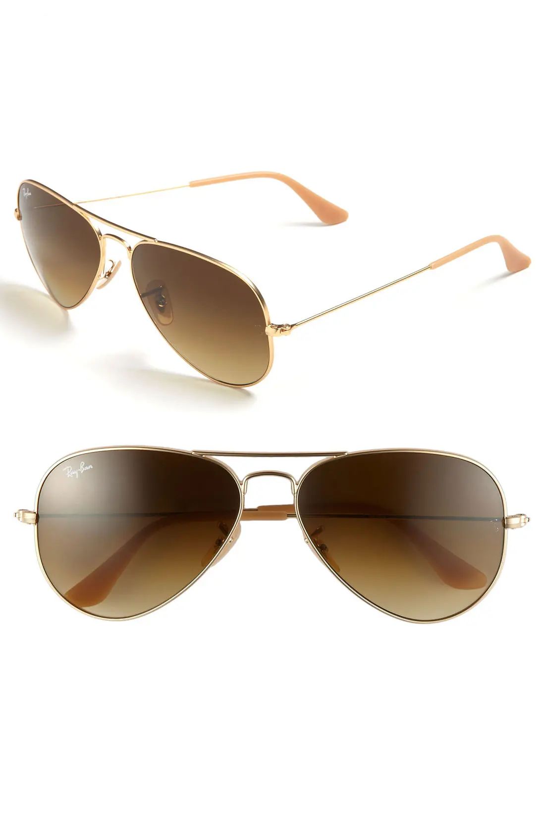 Ray-Ban Standard Original 58mm Aviator Sunglasses | Nordstrom