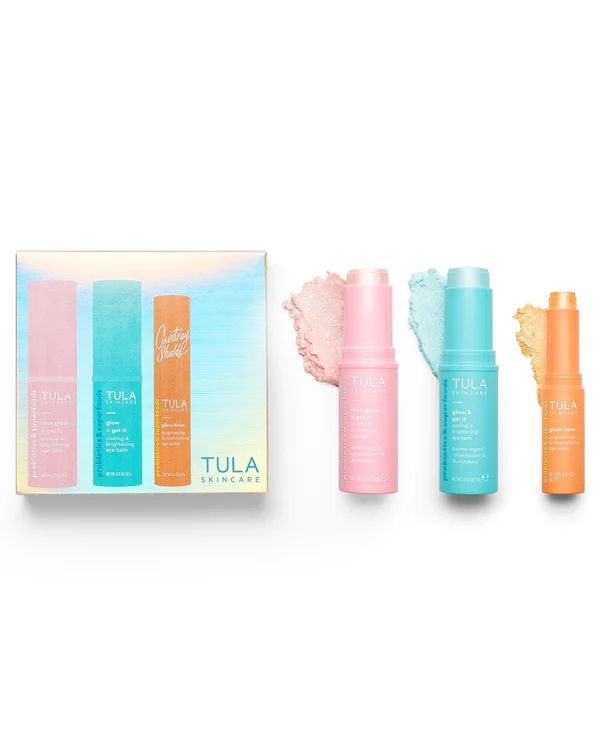 Three Game-Changing Eye Balms in One Kit | Tula Skincare