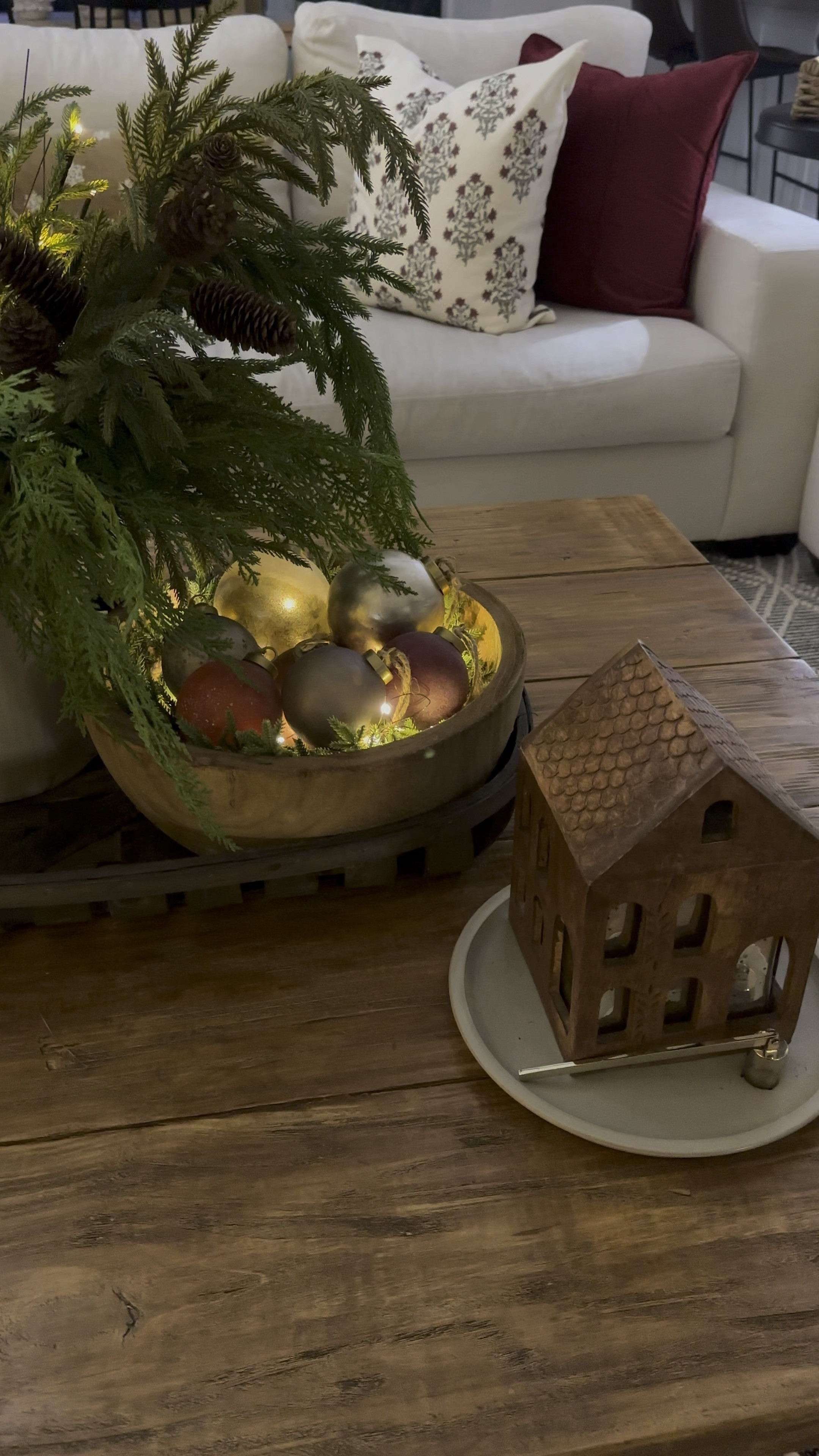 You can shop my ornaments and coffee table.

#LTKSeasonal #LTKHoliday #LTKhome