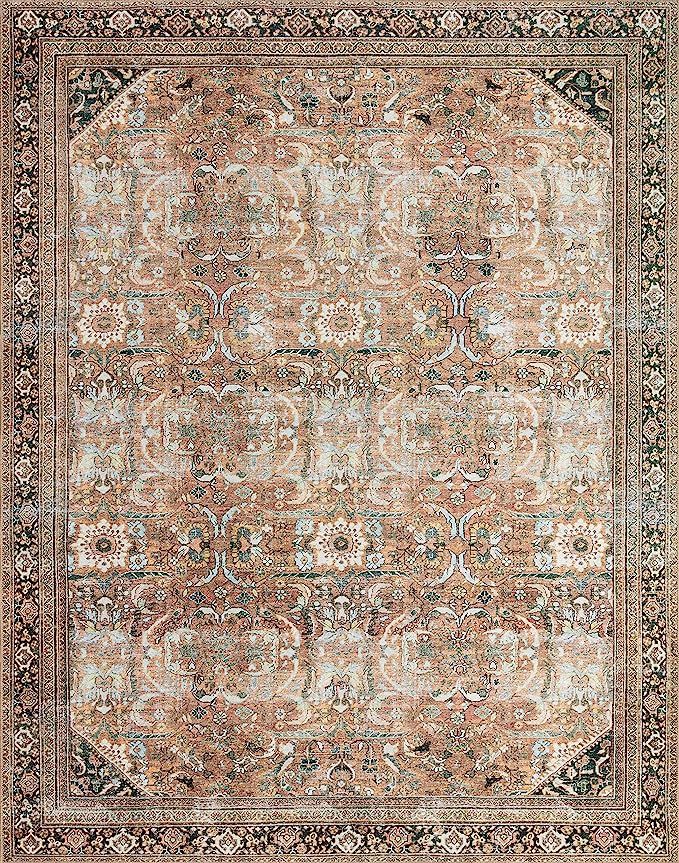 Loloi II Wynter WYN-02 Auburn Traditional Accent Rug 3'-6" x 5'-6" | Amazon (US)