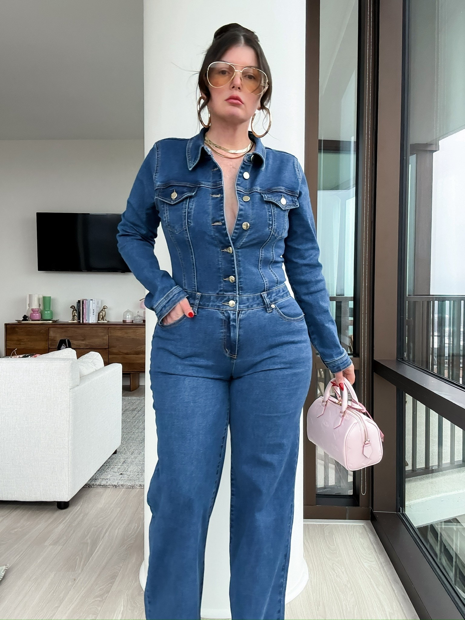 Denim jumpsuit

#LTKootd #LTKdayinmylife