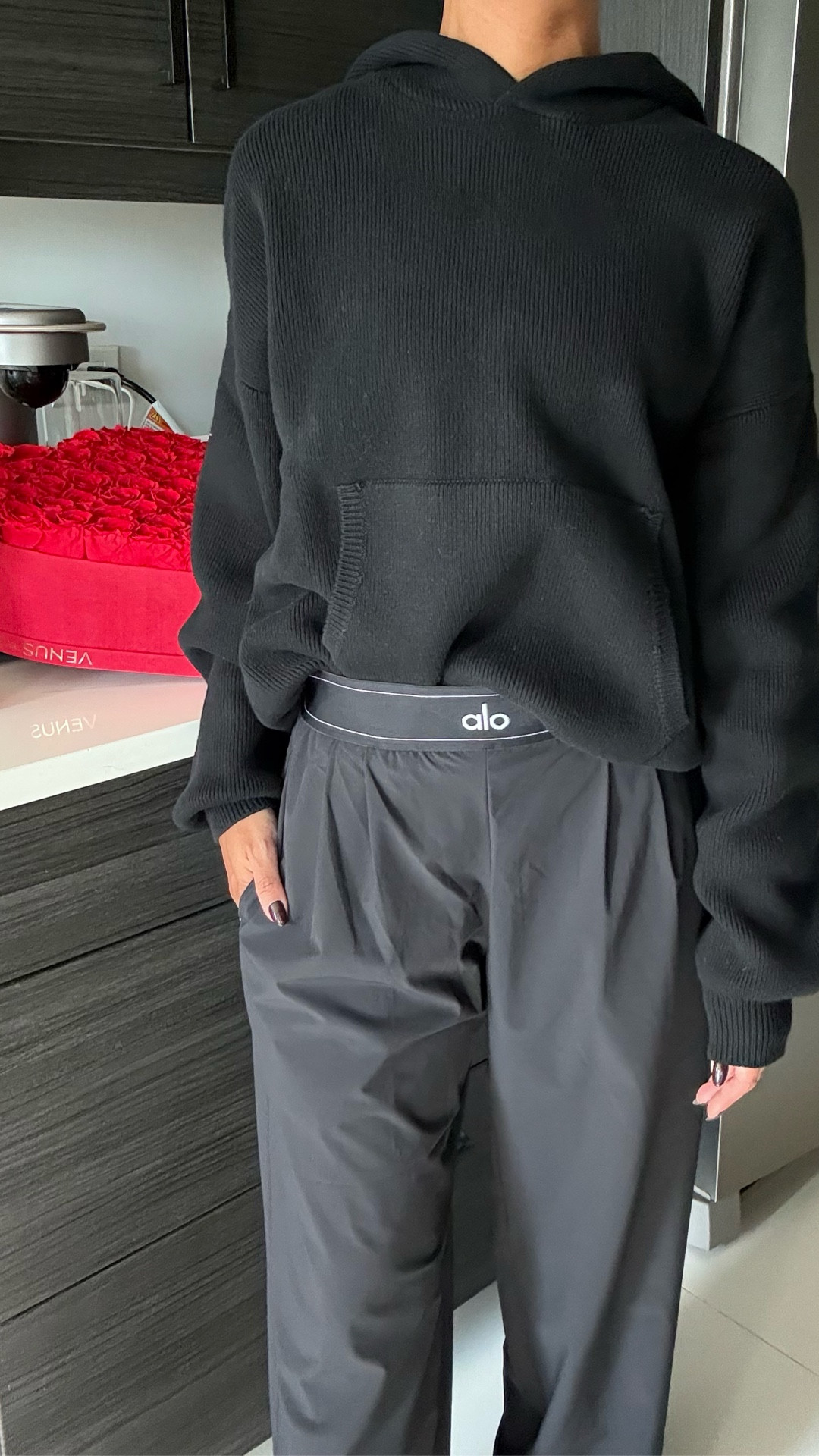 suit up trouser, scholar hooded sweater, alo yoga, athleisure, lounge, airport travel. 

#LTKPetite #LTKTravel #LTKActive