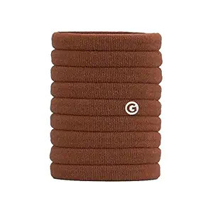 Gimme Beauty - Any Fit No Damage Hair Ties - Chesnut - Seamless Microfiber Elastics - Hair Access... | Amazon (US)