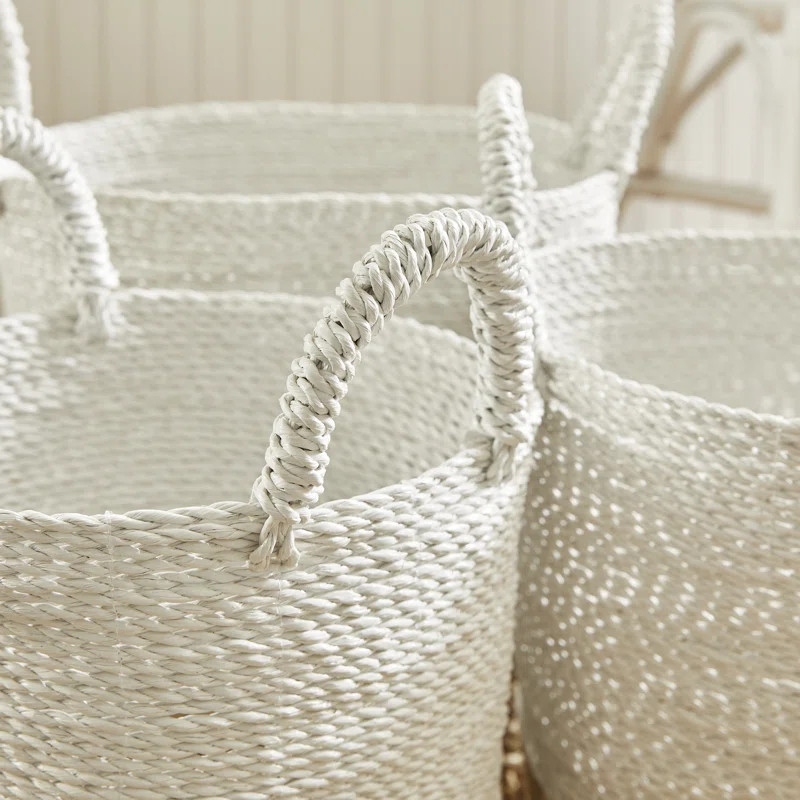 Market 3 Piece Wicker Basket Set (Set of 3) | Wayfair North America