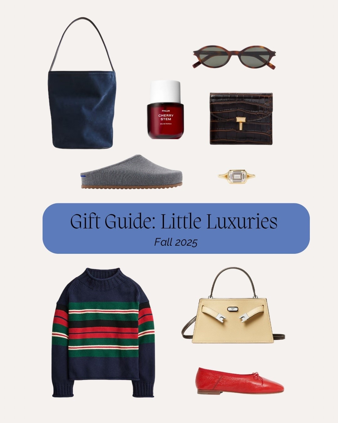 Little luxuries for you or a friend! #gifts #giftguide #fashion 